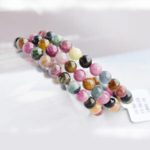 Gemstone Beaded Bracelets For Women and Men – 6mm Round Beads