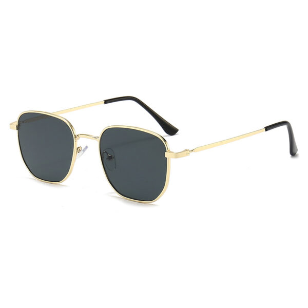 Classic Square Sunglasses for Women Men with Spring Hinge Sunnies