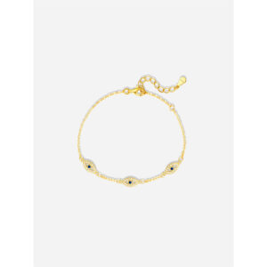 14K Gold Plated 925 Silver Ankle Bracelets Trendy for Women