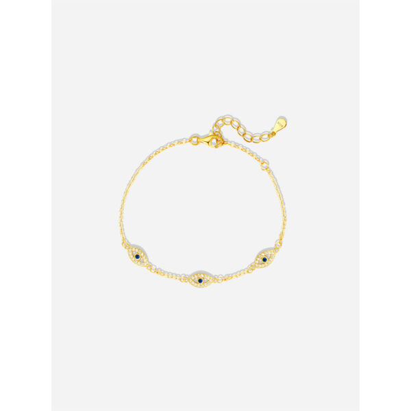 14K Gold Plated 925 Silver Ankle Bracelets Trendy for Women