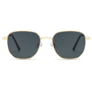 Classic Square Sunglasses for Women Men with Spring Hinge Sunnies